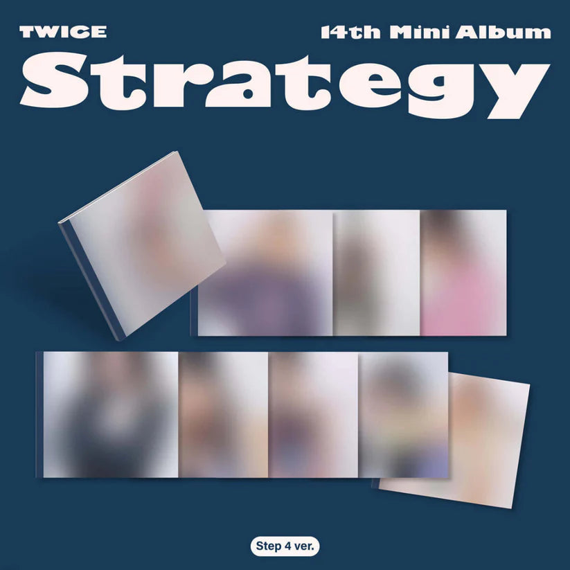 (PRE-ORDER) TWICE - 14TH MINI ALBUM [STRATEGY] (STEP4 VER.) (9 VERSIONS) RANDOM