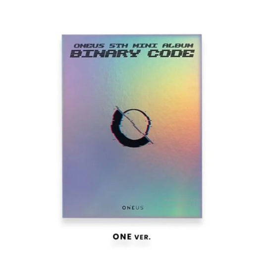 ONEUS - BINARY CODE (5TH MINI ALBUM) (ONE VERSIONS)