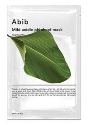 [Abib] [1ea] Mild Acidic pH Sheet Mask_HEARTLEAF FIT