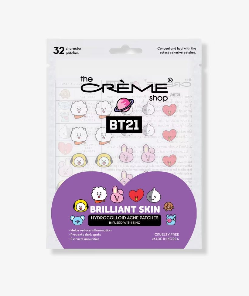 BT21 Brilliant Skin Hydrocolloid Acne Patches