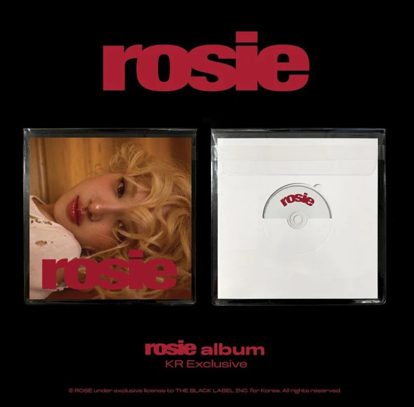 (YG POB)ROSÉ BLACKPINK - 1ST STUDIO ALBUM [ROSIE] [KR EXCLUSIVE]