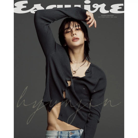 ESQUIRE COVER : STRAY KIDS HYUNJIN 2024. 10