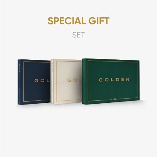 (Pre-order)[SPECIAL GIFT] [JUNG KOOK (BTS)] GOLDEN (SET3)