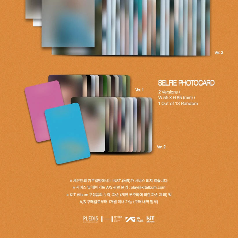 (PRE-ORDER) SEVENTEEN - SEVENTEEN [12TH MINI ALBUM] KIT VER.(2 VERSIONS) RANDOM