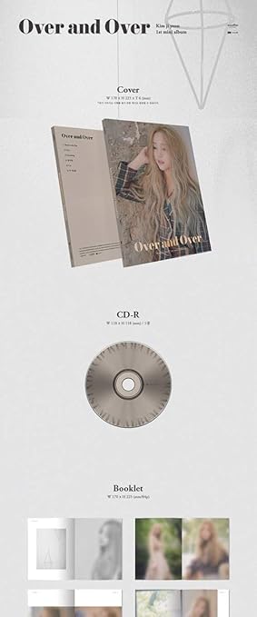 Kim Ji Yeon 1st Mini Album- Over and Over