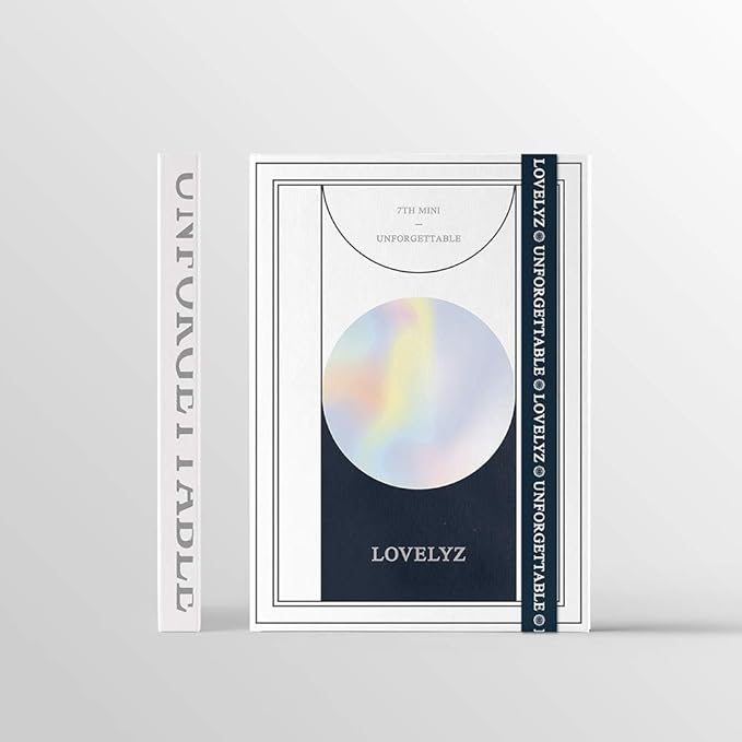 LOVELYZ - Unforgettable (7th Mini Album) Album+Folded Poster+Extra Photocards Set (A ver.)