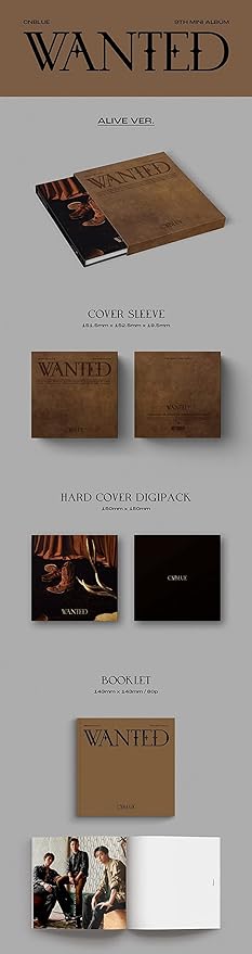 CNBLUE 9th Mini Album - Wanted