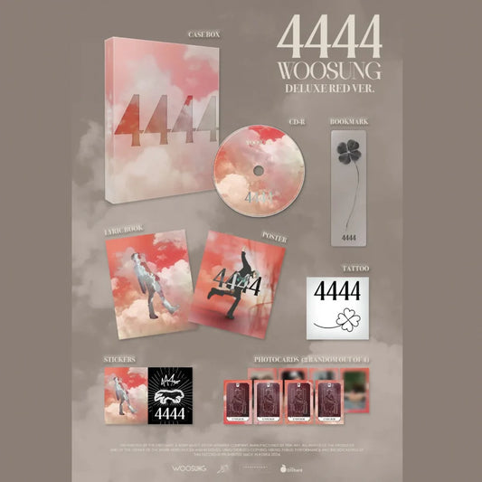 (PRE-ORDER) WOOSUNG - 4444 (DELUXE VER.)