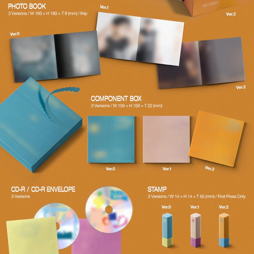 (PRE-ORDER) SEVENTEEN - SEVENTEEN [12TH MINI ALBUM] (3 VERSIONS) RANDOM