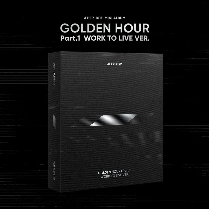 (PRE-ORDER) ATEEZ - GOLDEN HOUR PART 1. WORK TO LIVE VER.