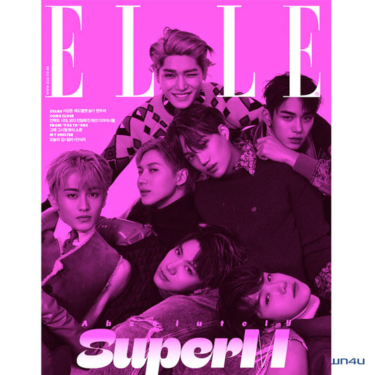 ELLE SUPERM SUPER M Korea MAGAZINE Unsealed