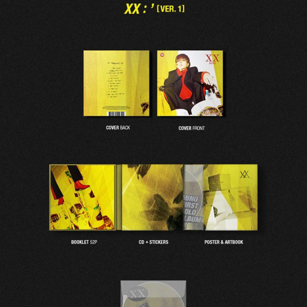 MINO - MINO FIRST SOLO ALBUM : XX (VERSION 1)