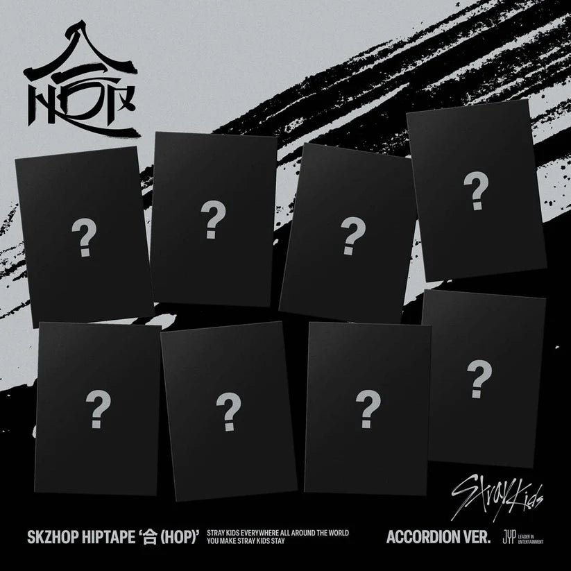 [Pre-Order] STRAY KIDS - SKZHOP HIPTAPE [合 (HOP)] (ACCORDION VER.) 8 VERSIONS RANDOM