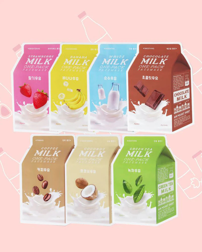 APIEU Milk One Pack #Greentea Milk