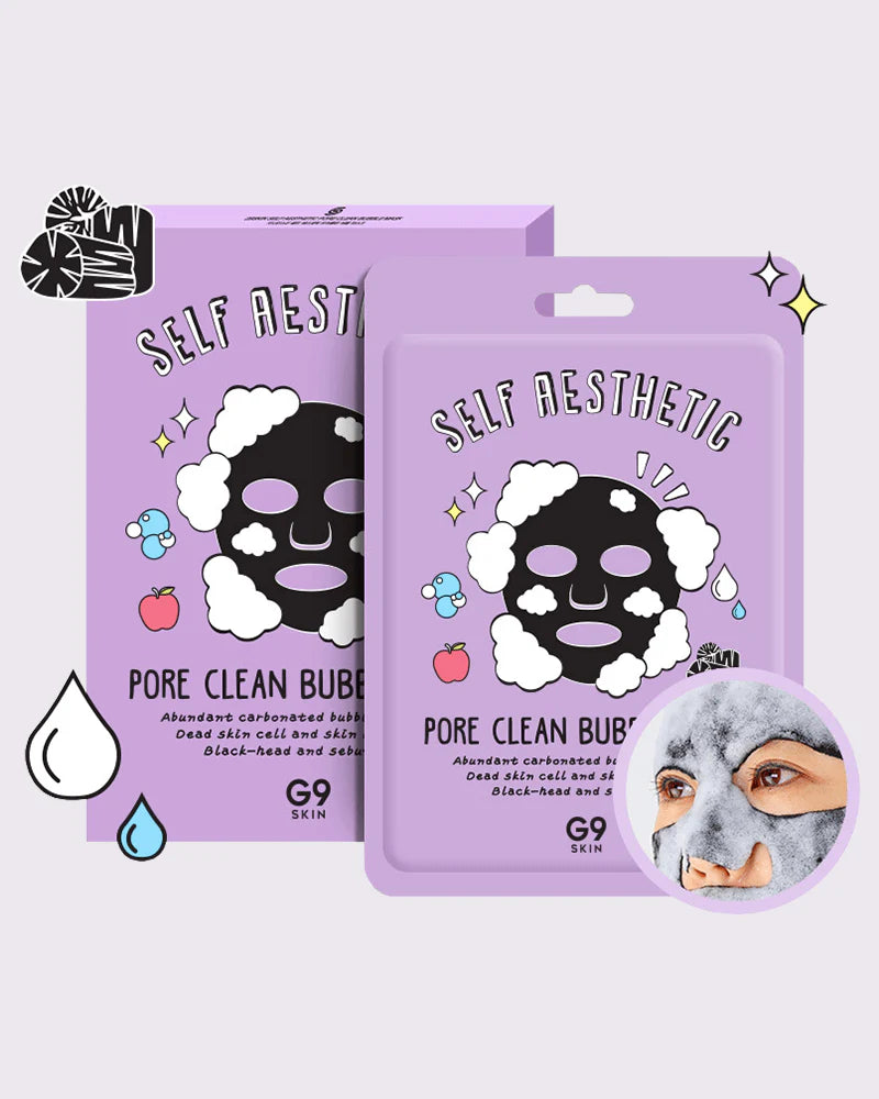 [G9] Self aesthetic Pore clean Bubble mask