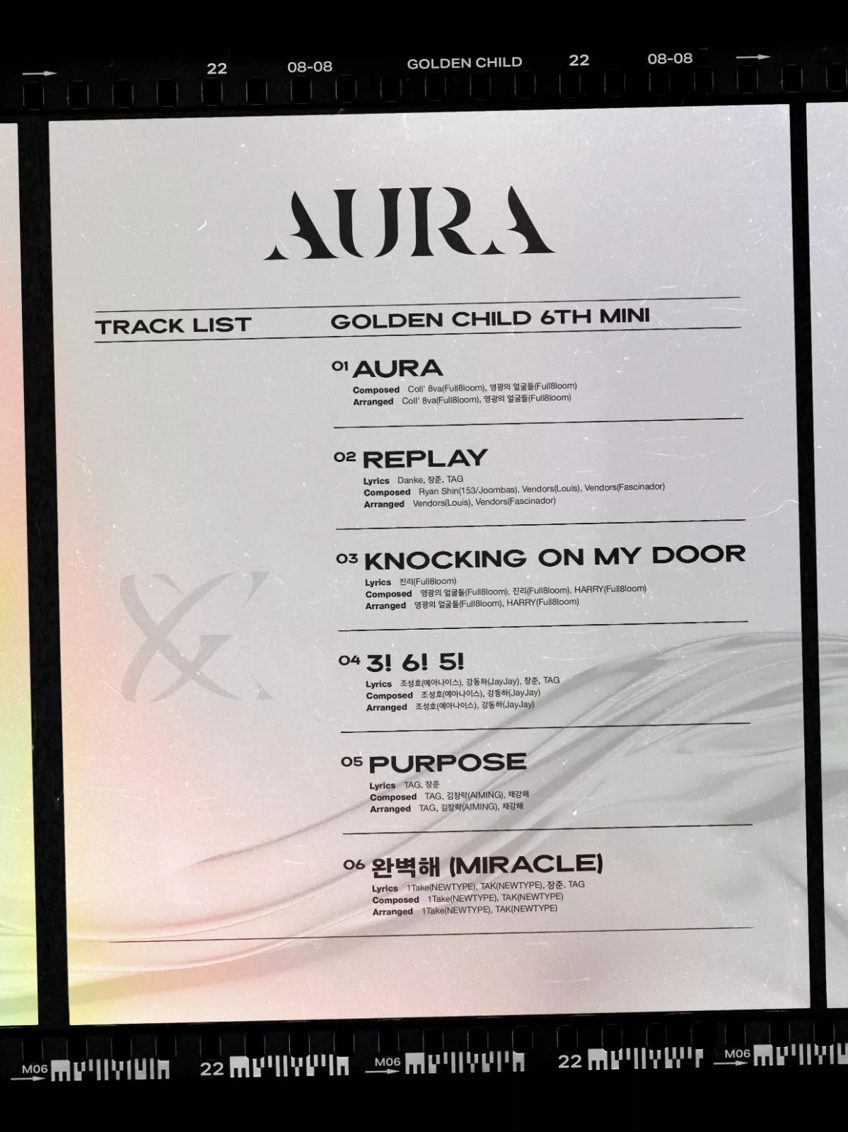 GOLDEN CHILD - AURA (6TH MINI ALBUM)COMPACT VER.