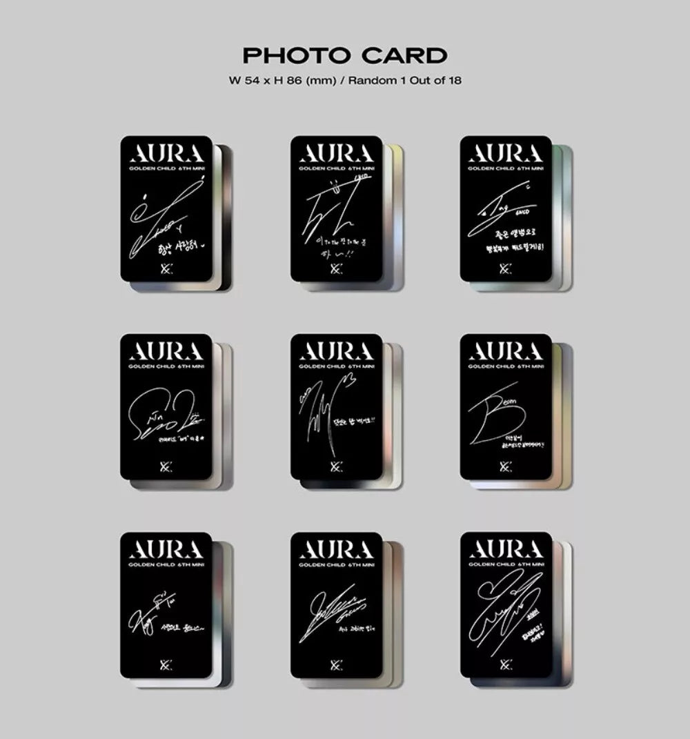 GOLDEN CHILD - AURA (6TH MINI ALBUM)COMPACT VER.